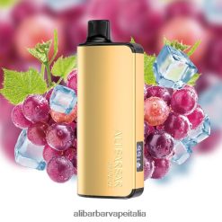 Alibarbar Nicotine Content - Alibarbar Ingot 20000 vaporizzatori usa e getta JBVJJP37 ghiaccio d'uva