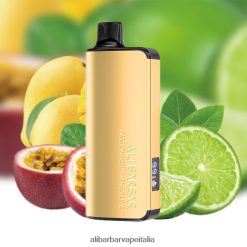 Alibarbar Vape Flavours - Alibarbar Ingot 9000 vaporizzatore usa e getta JBVJJP22 lime e mango al frutto della passione