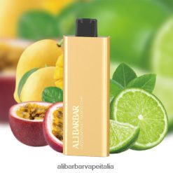 Alibarbar Vape Flavours - Alibarbar Pandora 7000 vaporizzatore usa e getta JBVJJP58 lime e mango al frutto della passione