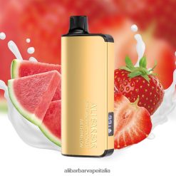 Alibarbar Vape Nicotine Content - Alibarbar Ingot 9000 vaporizzatore usa e getta JBVJJP24 anguria alla fragola e cocco