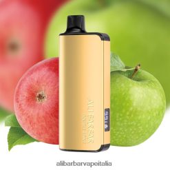 Alibarbar Vape Review - Alibarbar Ingot 20000 vaporizzatori usa e getta JBVJJP47 doppia mela