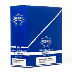 Swisher Sweets Mini Cigarillos Mirtillo Aromatizzati Box 3pz