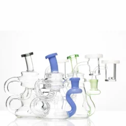 Bear Quartz Cycler Dab Rig Banger Quarzo 25mm Klein Recycler