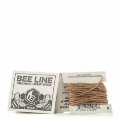 Bee Line Hemp Wick Stoppino di Canapa e Cera d'Api 9 Piedi