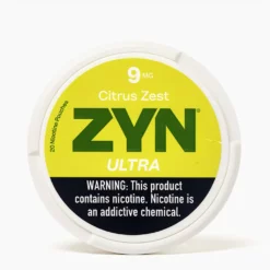 ZYN ULTRA Nicotine Pouches - CITRUS ZEST 9mg Senza Tabacco