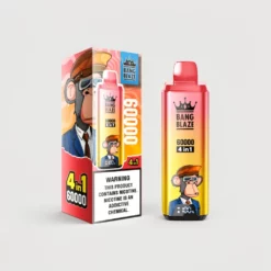 Bang Blaze 60K Puffs 4 in 1 Svapo Usa e Getta 40ml LED Mesh