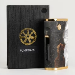 asMODus Pumper 20/21 BF Squonk Box Mod in legno stabilizzato